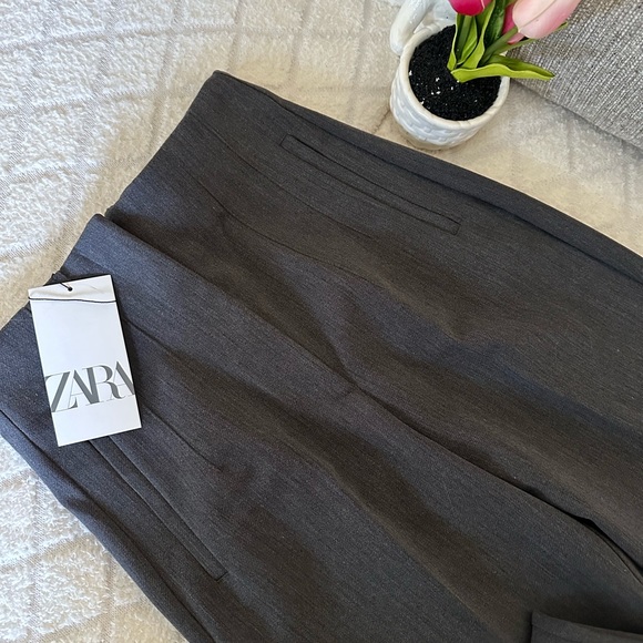 PANTS WITH A HIGH WAIST - Picture 10 of 11